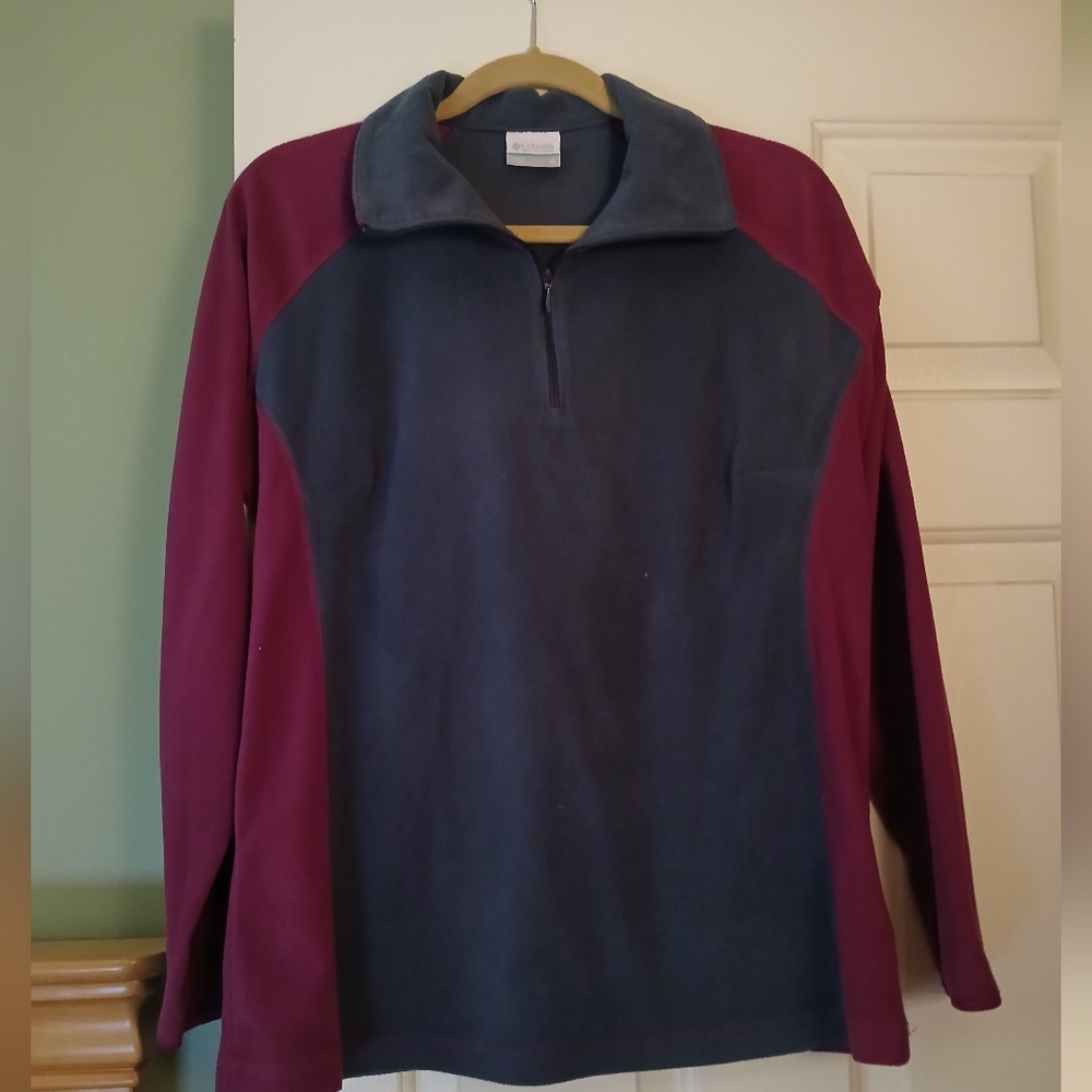 Women's Columbia XL Half Zip Pullover